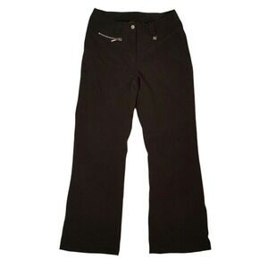 Nils Melissa Sportswear‎ Black Insulated Stretch Ski Pants Size 2 Regular